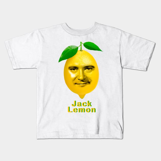 Jack Lemon Kids T-Shirt by lucamendieta